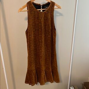 Maeve by Anthropologie velvet lace dress